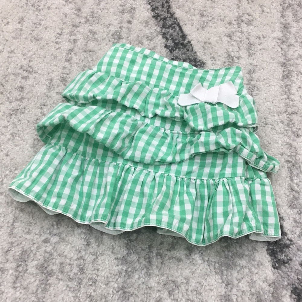⚡️$4 FLASH SALE⚡️ Green Layered Skirt 18-24